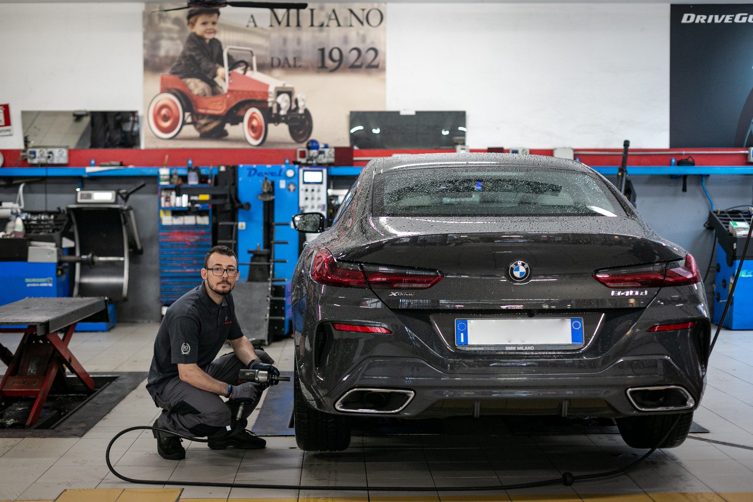 Frigerio Gomme via Marostica Milano, montaggio gomme