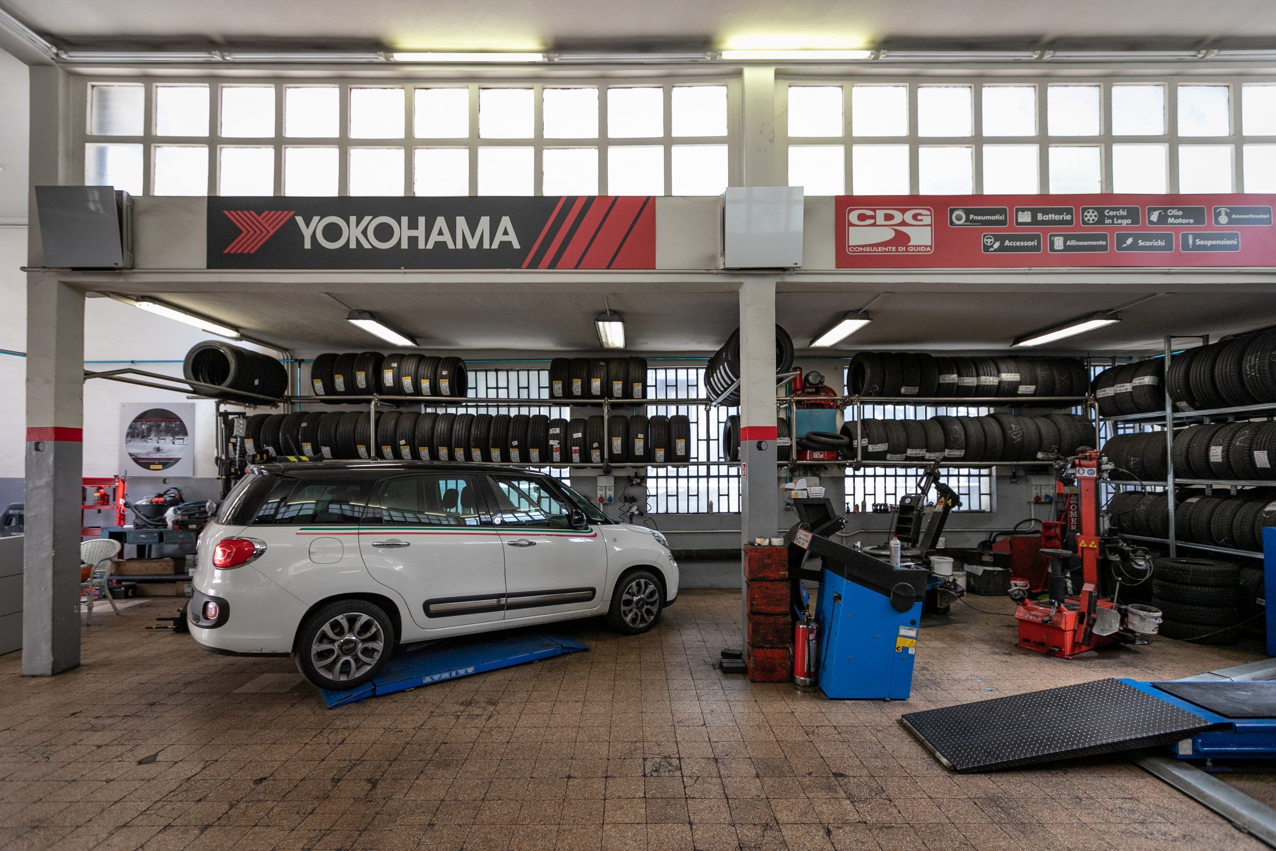 Frigerio Gomme via Rezia Milano, autofficina