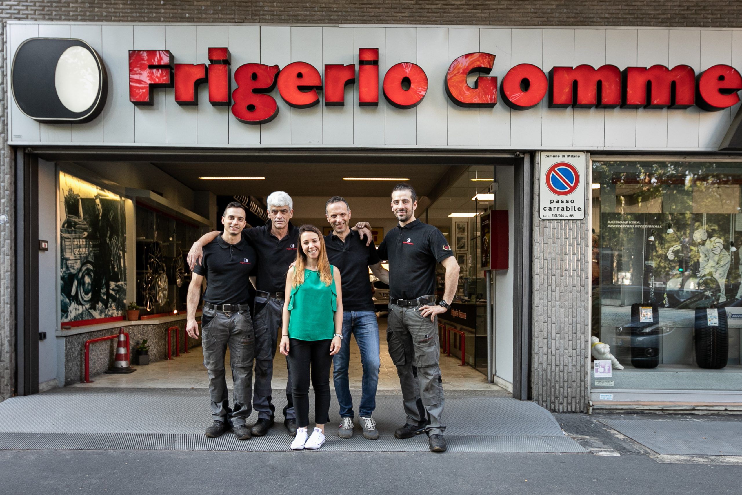 Gommista Milano, Piazzale Susa