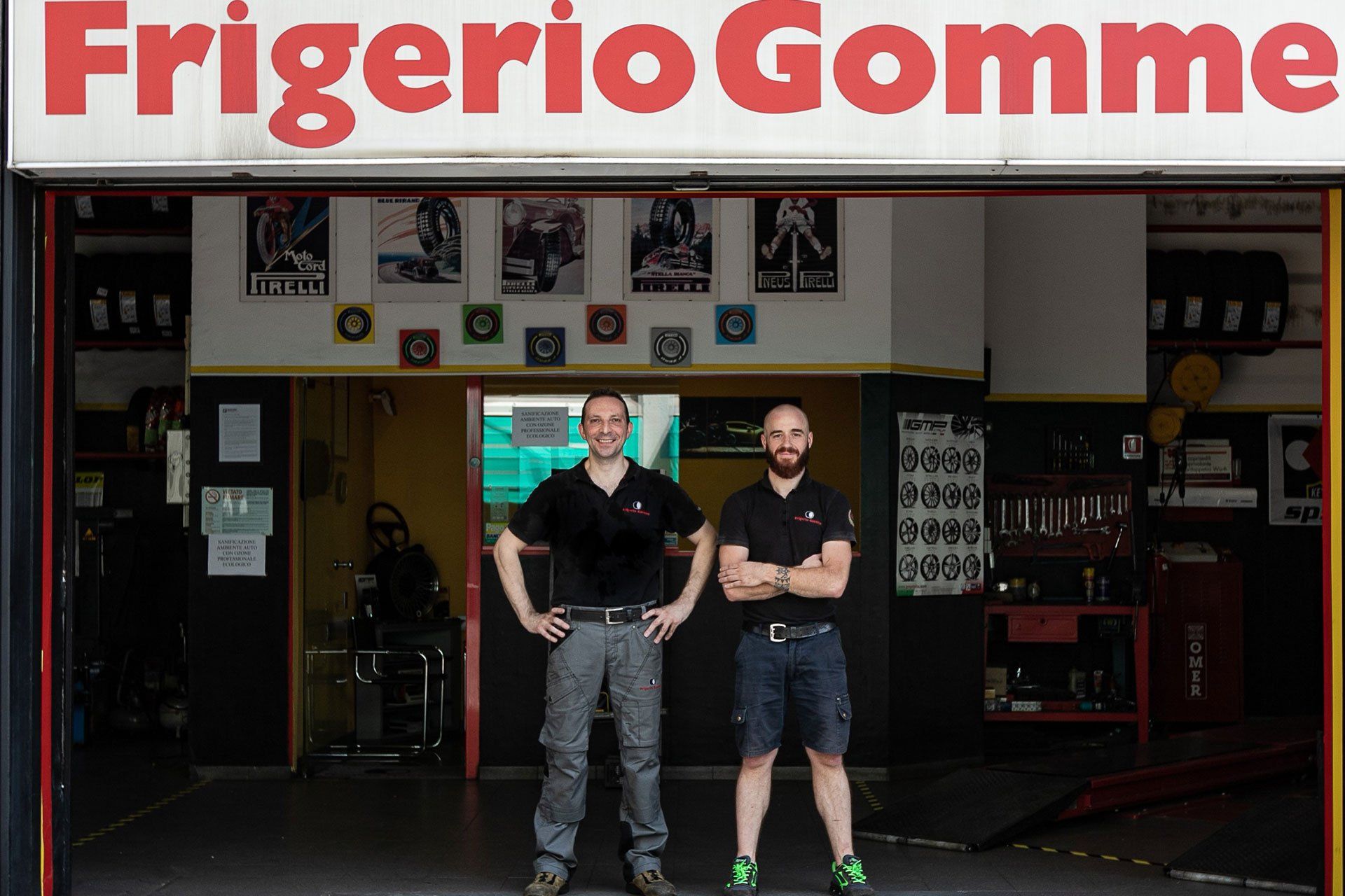 Gommista Milano, via Battistotti Sassi 