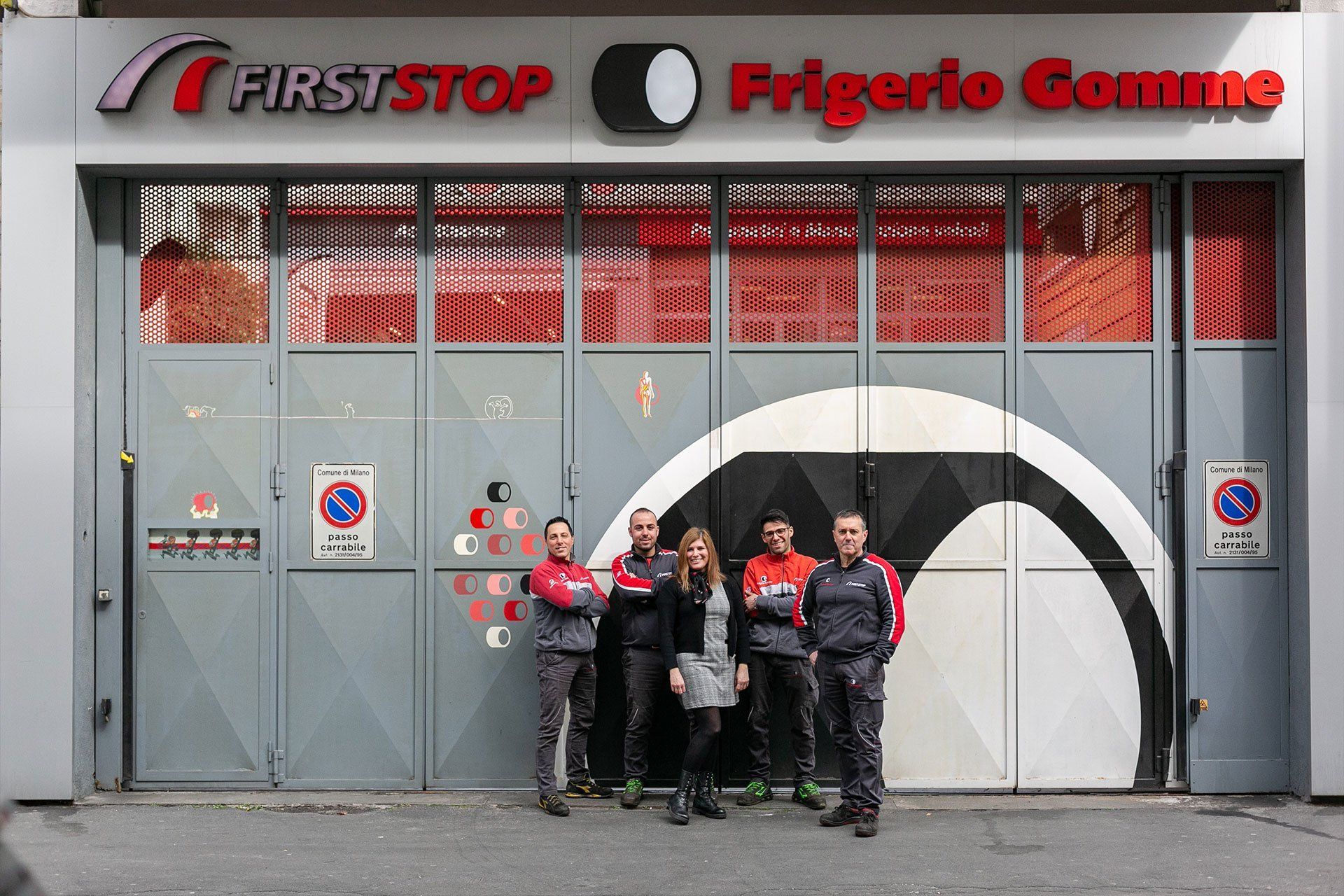 Gommista Milano, via Boscovich